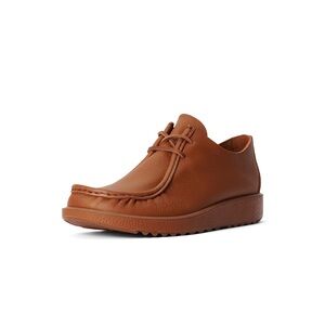 Ecco At.Kollektive Women's Brown Leather Loafer Moccasin